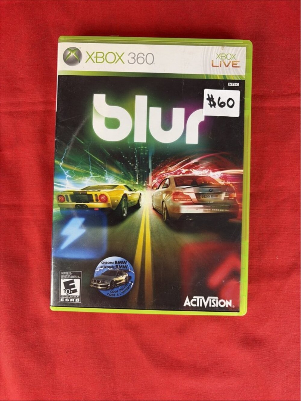 Blur (Microsoft Xbox 360, 2010) CIB